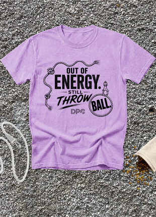 Out of Energy. Still Throw Ball.